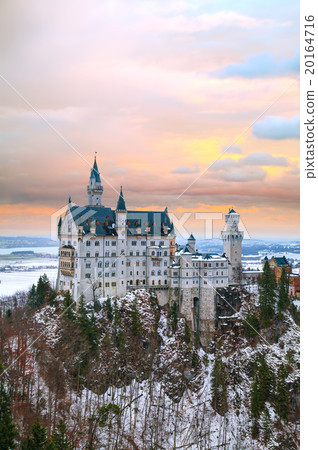 Neuschwanstein castle in Bavaria, Germany 20164716
