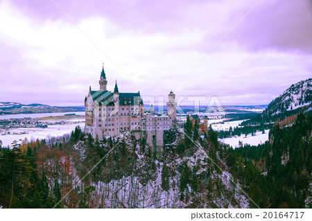 Neuschwanstein castle in Bavaria, Germany 20164717