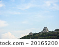 Hirado Castle and sky 20165200