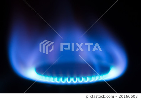 Gas stove flame 20166608