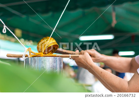 Making of candle at the Candle festival Making of candle at the Candle festival 20166732