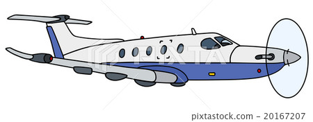 Small propeller airliner Small propeller airliner 20167207