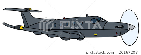 Dark propeller aircraft Dark propeller aircraft 20167208