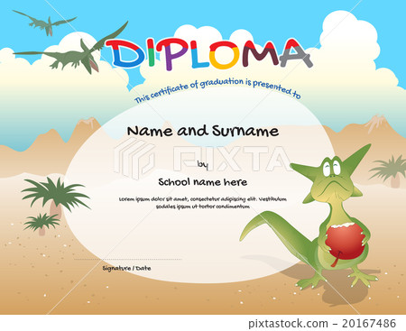 Kindergarten certificate template for preschool Kindergarten certificate template for preschool 20167486
