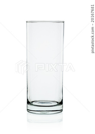 Empty glass isolated on the white background 20167681