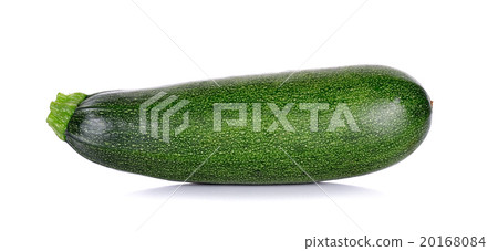 Zucchini courgette isolated on white background 20168084