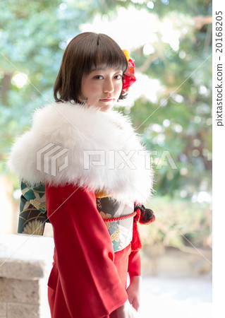 long-sleeve kimono, furisode, female 20168205