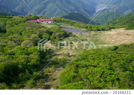從Azumayama山頂度假村Agatsumayama小屋的看法 20168211