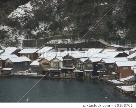 Shiya group of Ine Snowscape color "National Designation Important Traditional Building Group Conservation Area" Shiya group of Ine Snowscape color "National Designation Important Traditional Building Group Conservation Area" 20168701