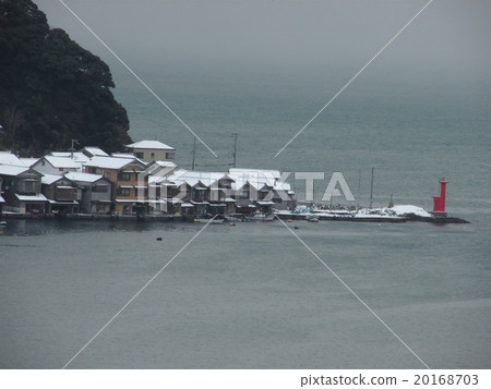 Shiya group of Ine Snowscape color "National Designation Important Traditional Building Group Conservation Area" Shiya group of Ine Snowscape color "National Designation Important Traditional Building Group Conservation Area" 20168703