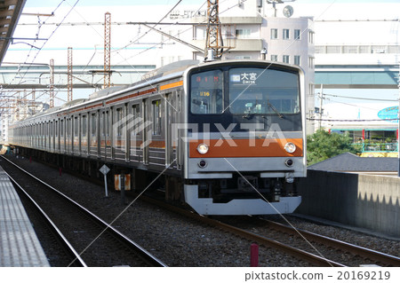 武藏野線205系列武藏野野浦浦和站 武藏野線205系列武藏野野浦浦和站 20169219