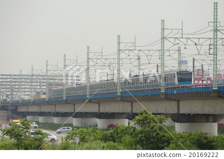 京濱東北線E233系列多摩川 京濱東北線E233系列多摩川 20169222