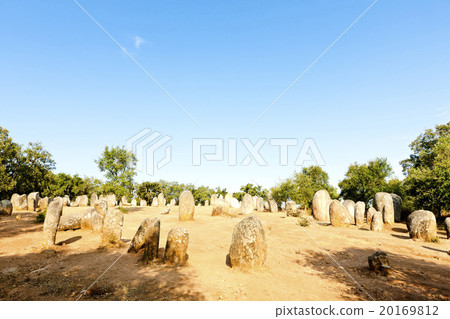 Cromlech of Almendres near Evora,Alentejo,Portugal 20169812