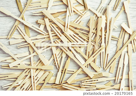 A lot of wooden toothpicks on canapes A lot of wooden toothpicks on canapes 20170165