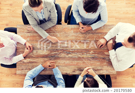 close up of business team sitting at table close up of business team sitting at table 20170580