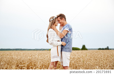 happy smiling young hippie couple outdoors happy smiling young hippie couple outdoors 20171691