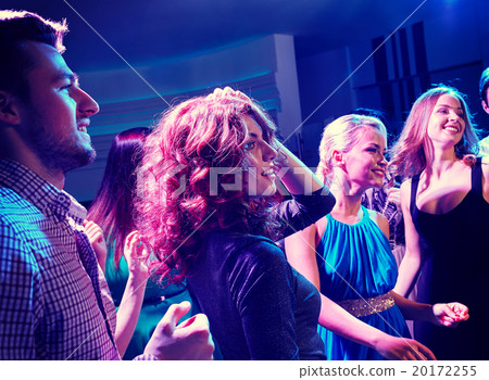 smiling friends dancing in club smiling friends dancing in club 20172255