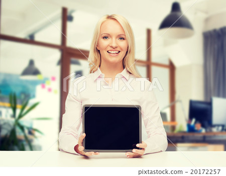 smiling businesswoman or student with tablet pc smiling businesswoman or student with tablet pc 20172257