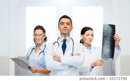 group of doctors at hospital 20172790