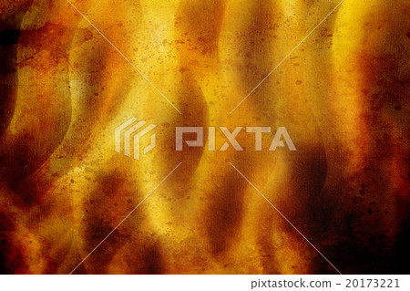 Painting Fire on black background, Airbrush 20173221