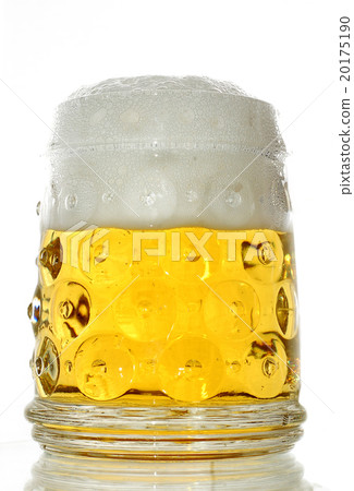 Glass of beer close-up Glass of beer close-up 20175190
