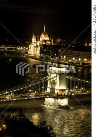 Panorama of Budapest, Hungary,  20176665