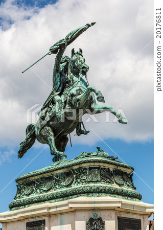 Eugene of Savoy monument at the Hofburg In vienna. Eugene of Savoy monument at the Hofburg In vienna. 20176811