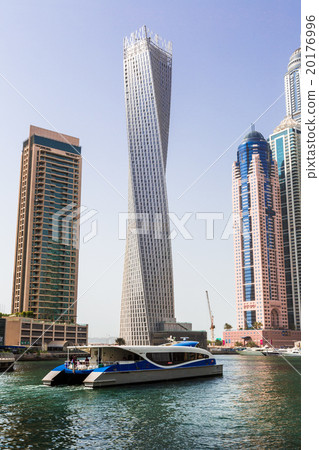Dubai Marina cityscape, UAE Dubai Marina cityscape, UAE 20176996