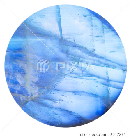 bead from blue moonstone (adularia) mineral gem bead from blue moonstone (adularia) mineral gem 20178741