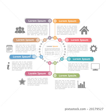 Circle Diagram with Eight Elements Circle Diagram with Eight Elements 20179527