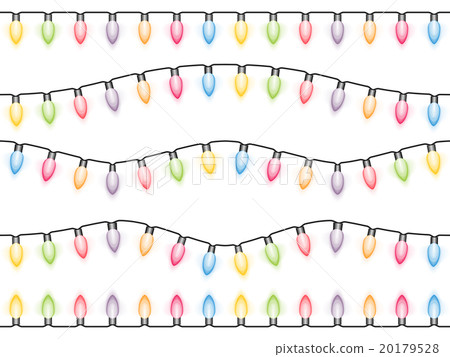 Seamless Christmas Lights 20179528
