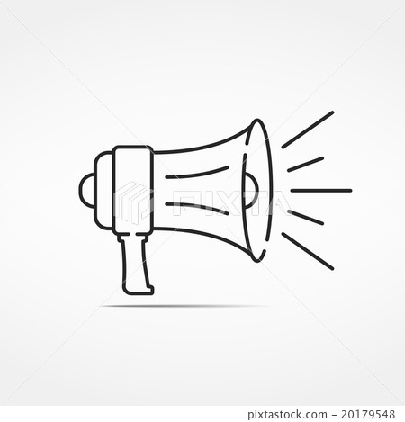 Megaphone Line Icon 20179548