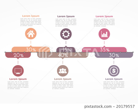 Diagram with Percents Diagram with Percents 20179557