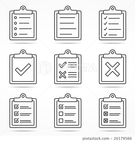 Clipboard Icons 20179566