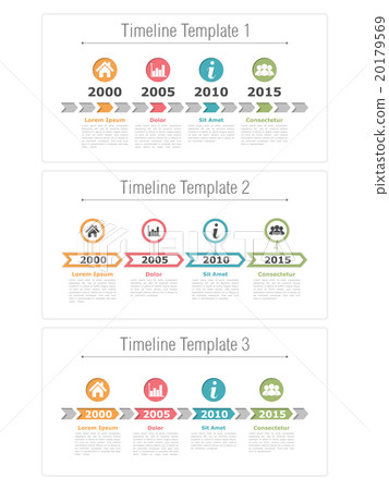 Timeline with Arrows 20179569