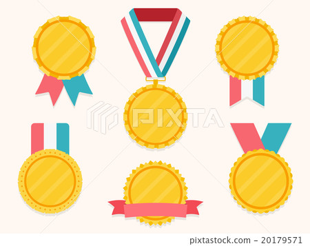 Medals with Ribbons Medals with Ribbons 20179571