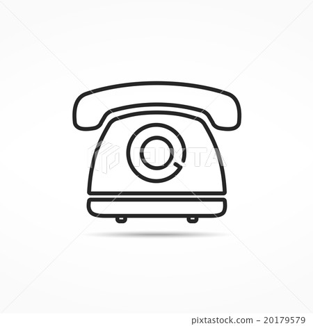 Phone Line Icon Phone Line Icon 20179579