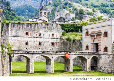 fortress in Vinadio, Piedmont, Italy 20181345
