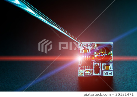 Microchip on PCB printed circuit board Microchip on PCB printed circuit board 20181471