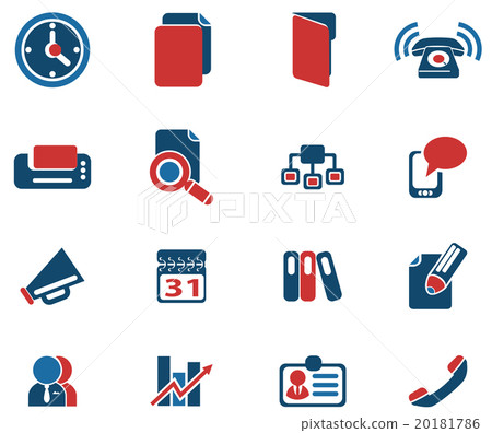 Business simple vector icons Business simple vector icons 20181786