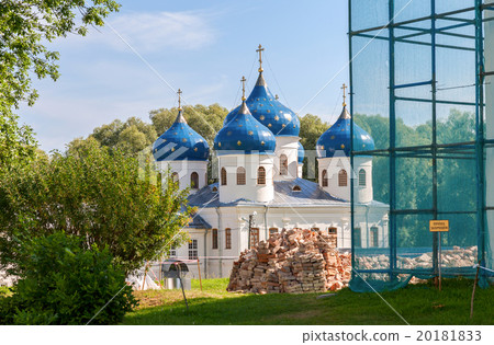 St. George's Monastery in Veliky Novgorod, Russia 20181833