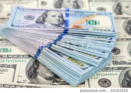 Cash of american dollars banknote close up Cash of american dollars banknote close up 20181858