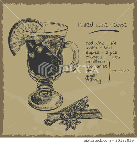 Mulled wine recipe illustration 20182039