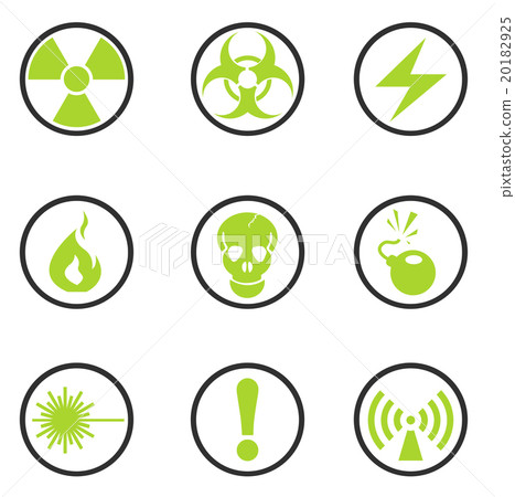 Hazard Sign Icons Hazard Sign Icons 20182925