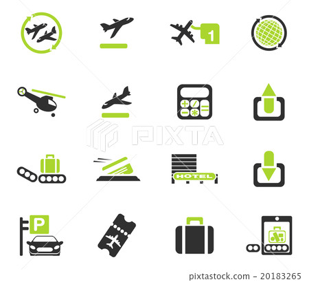 Airport icons Airport icons 20183265