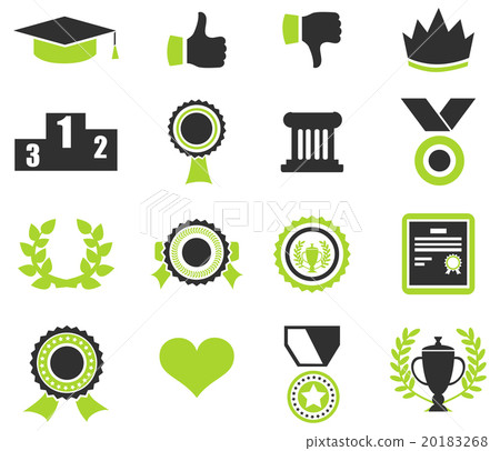 Trophy and prize symbol Trophy and prize symbol 20183268