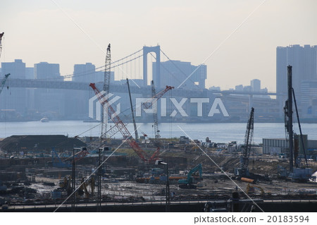 豐洲的景觀隨著再開發的進展 20183594