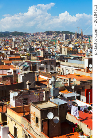Day view of Barcelona city Day view of Barcelona city 20184512