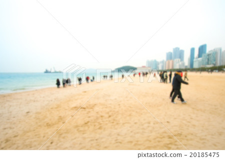 People at Gwangalli beach 20185475