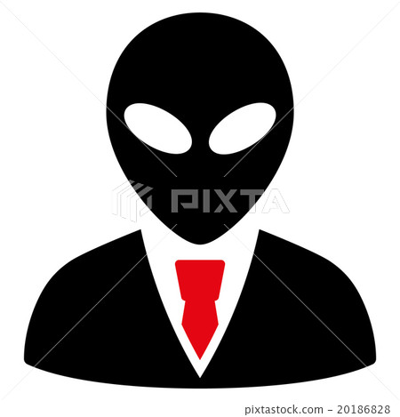 Alien Manager Flat Icon Alien Manager Flat Icon 20186828